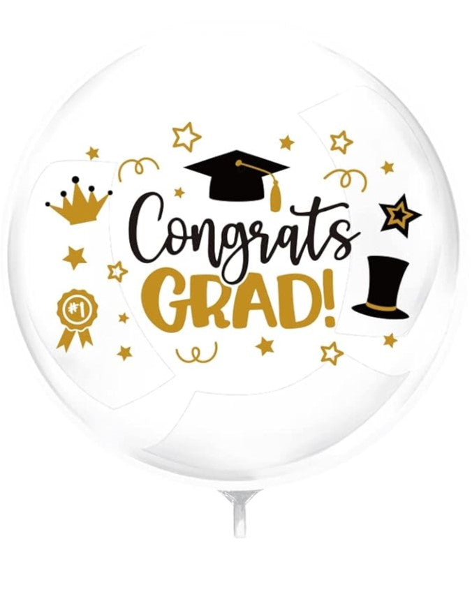 Grad Chrystal Balloons