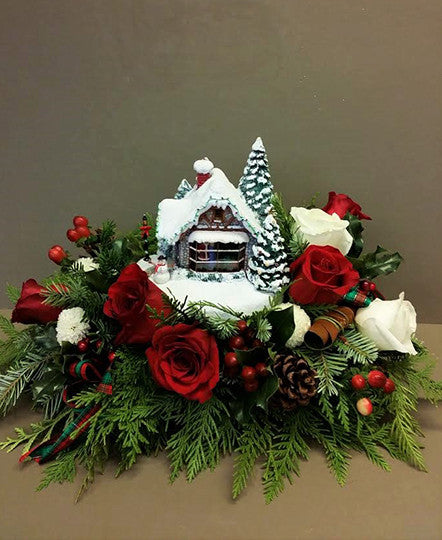 Thomas Kinkade's Meet Me Under The Mistletoe
