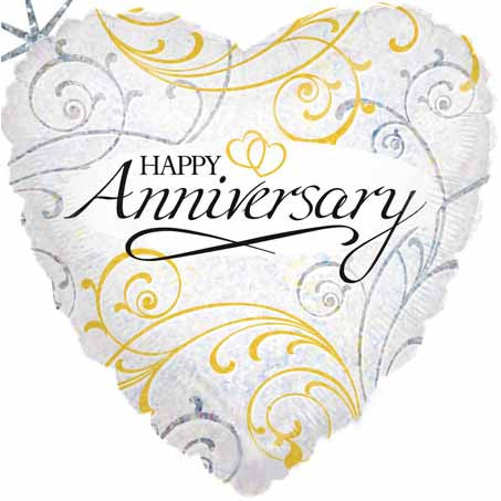 Happy Anniversary Balloons
