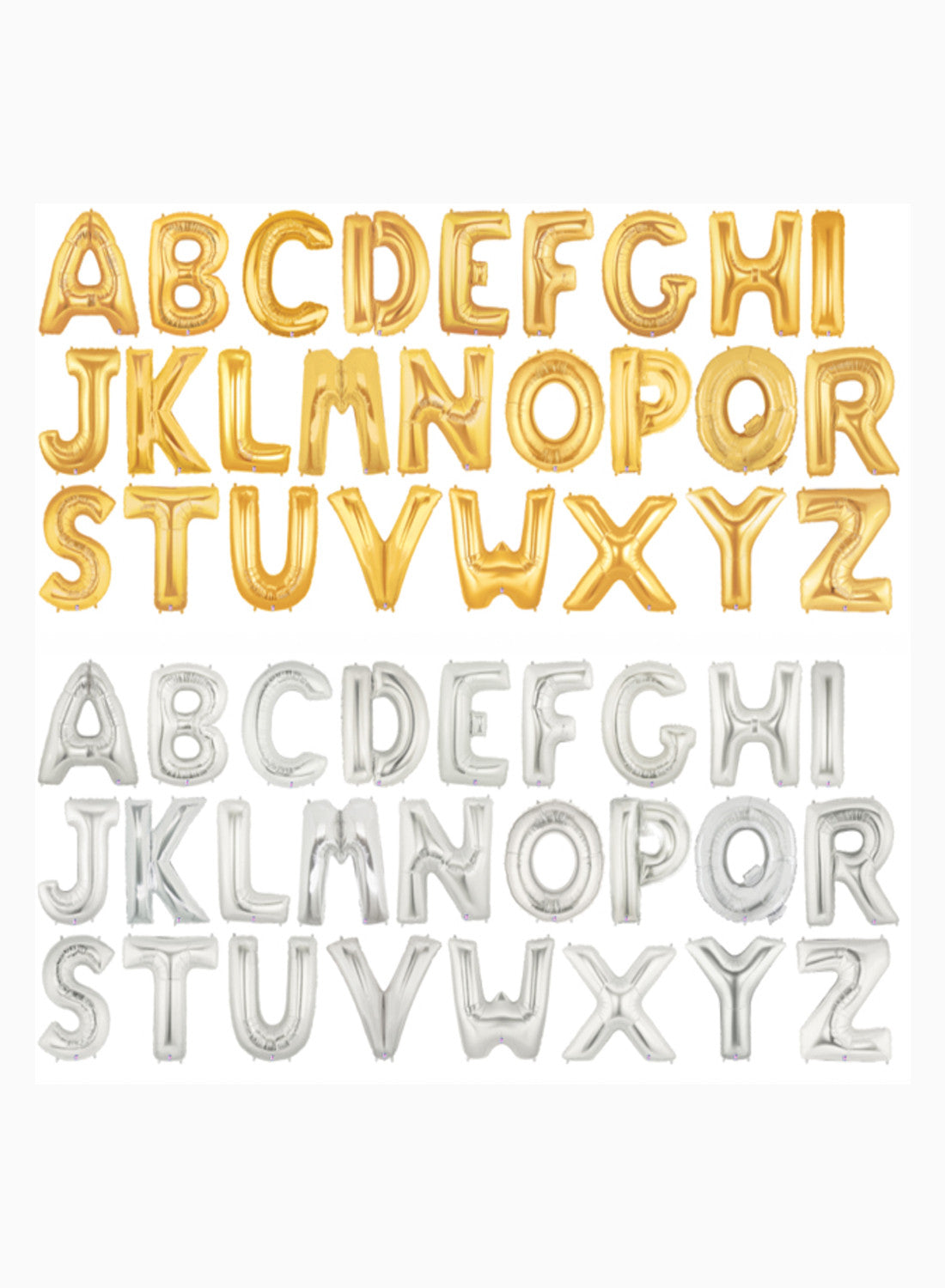 Letter Balloons